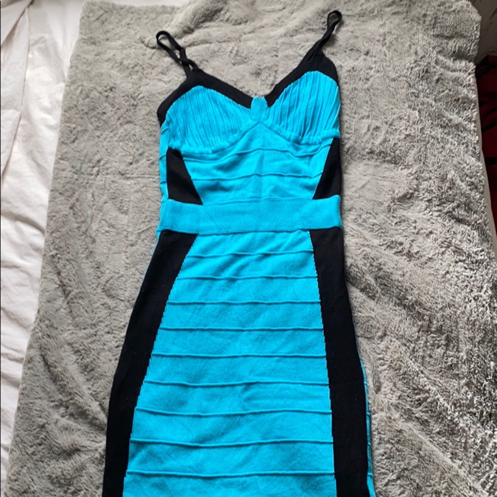 Blue dress